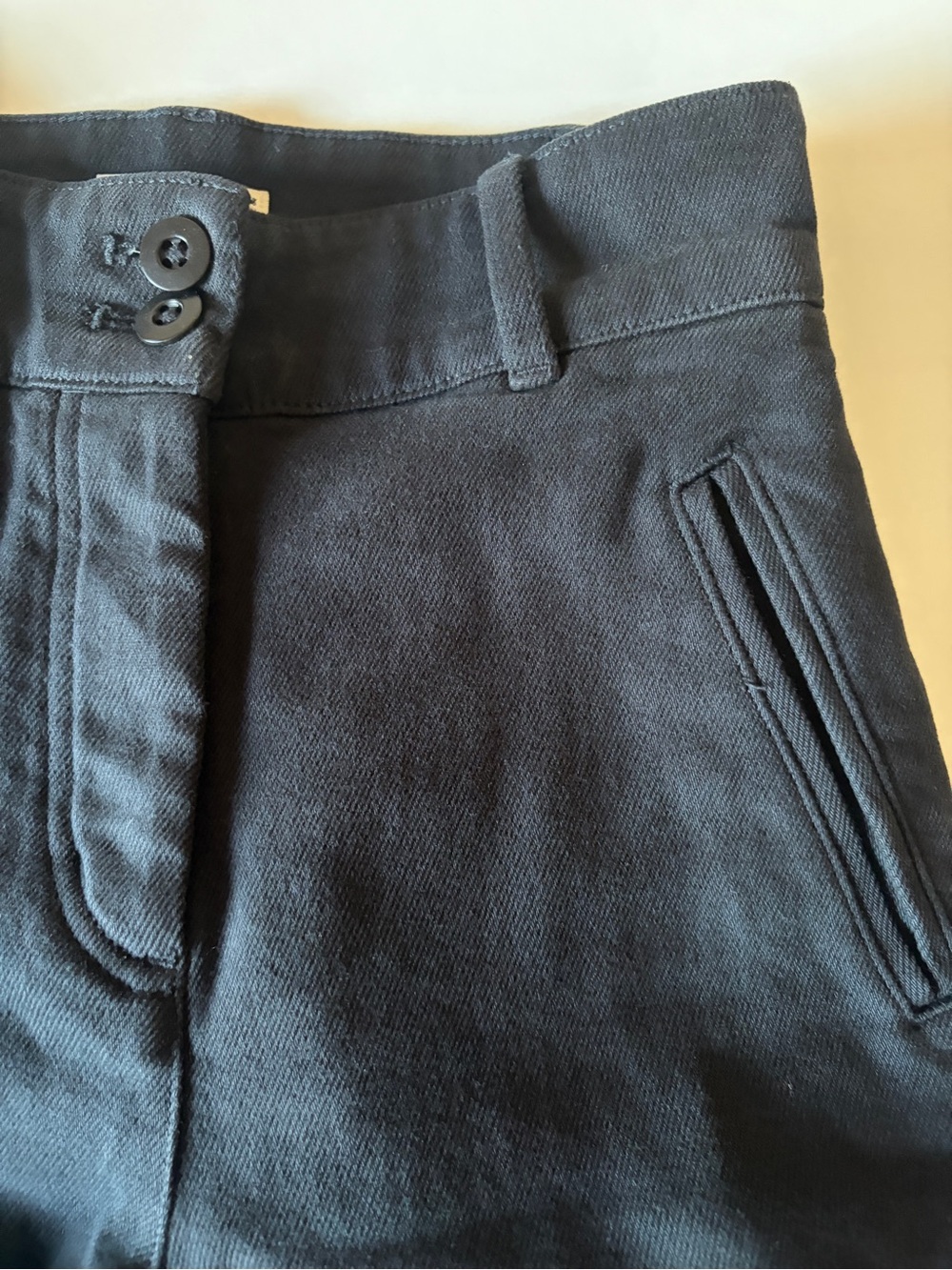 Wilfred Free Aritzia Black Cargo Pants high-rise waist button fly women’s 00 - Picture 4 of 11